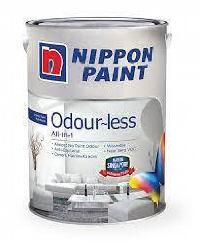 Nippon Odourless Allin1 Interior Paint 5 Litre